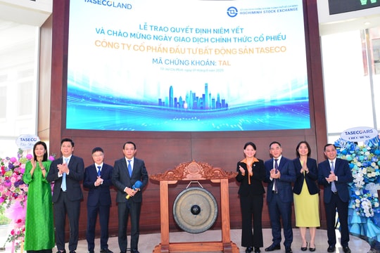 Cổ phiếu TAL của Công ty CP Đầu tư Bất động sản Taseco chính thức được niêm yết