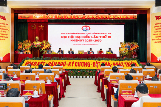 Đảng bộ Agribank nhiệm kỳ 2025 - 2030: Đoàn kết - Dân chủ - Kỷ cương - Đột phá - Phát triển