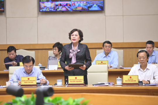 Thống đốc Nguyễn Thị Hồng chia sẻ về việc cân bằng lãi suất, tín dụng trước áp lực lạm phát và tỷ giá