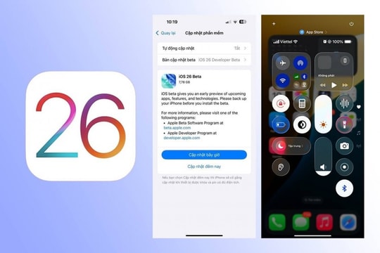 Apple phát hành iOS 26 beta 6 với nhiều thay đổi thú vị