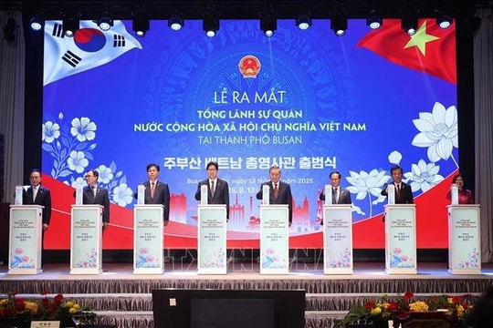 Tổng Bí thư Tô Lâm dự lễ ra mắt Tổng Lãnh sự quán Việt Nam tại Busan