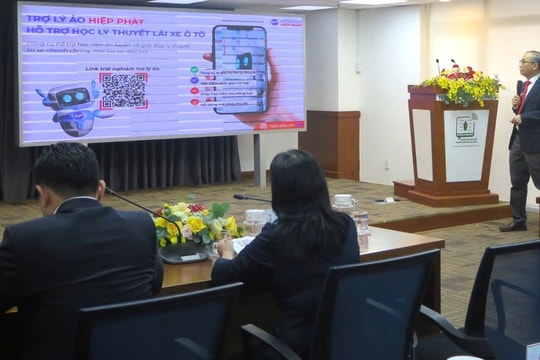 Tiên phong chuyển đổi số trong đào tạo lái xe ô tô với nền tảng AI hiện đại