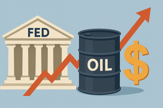 Kỳ vọng FED cắt giảm lãi suất trong tháng 9, giá dầu tăng