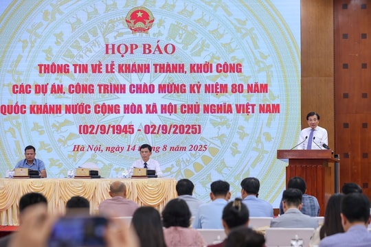 250 công trình đồng loạt khởi công, khánh thành chào mừng 80 năm Quốc khánh