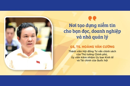 Nơi tạo dựng niềm tin cho bạn đọc, doanh nghiệp và nhà quản lý