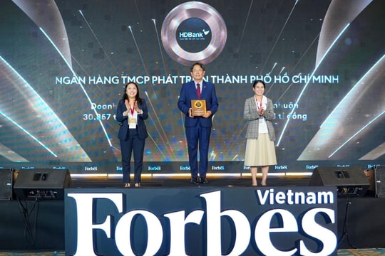 HDBank vào Top 50 doanh nghiệp niêm yết tiêu biểu nhất 2025