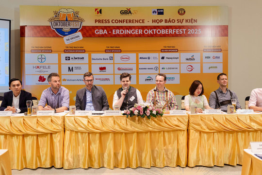 Lễ hội GBA-ERDINGER Oktoberfest: Giới thiệu văn hóa ẩm thực Đức tới công chúng Việt Nam