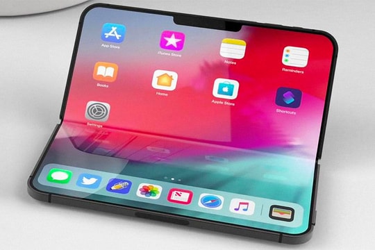 Apple tái thiết kế iPhone màn hình gập với công nghệ hiển thị mới