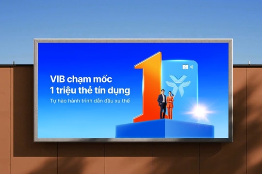 VIB cán mốc 1 triệu thẻ tín dụng: Khẳng định vị thế dẫn đầu