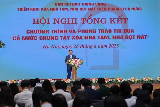 "Chiến dịch thần tốc" 16 tháng xóa hơn 330.000 căn nhà tạm, nhà dột nát