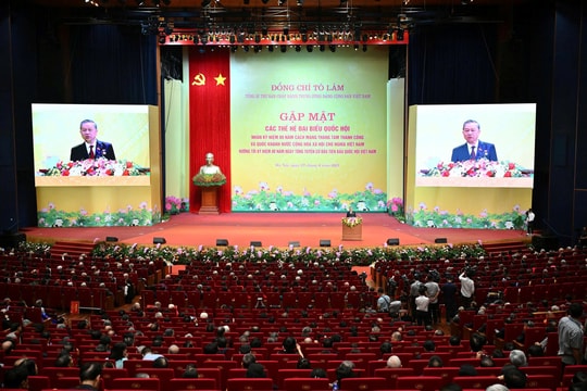 Toàn văn phát biểu của Tổng Bí thư Tô Lâm tại Hội nghị gặp mặt các thế hệ Đại biểu Quốc hội qua các thời kỳ nhân kỷ niệm 80 năm Cách mạng tháng Tám và Quốc khánh 2/9