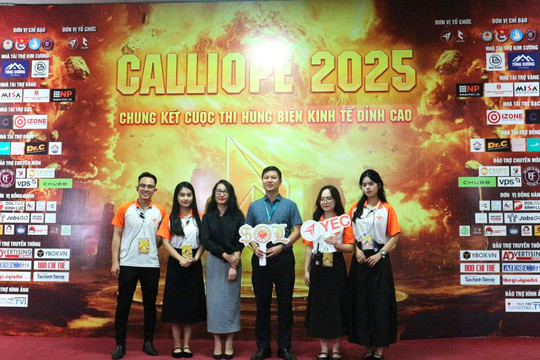 EconoMuses đăng quang Quán quân Calliope 2025 – Hành trình tuổi trẻ chinh phục đỉnh cao tri thức