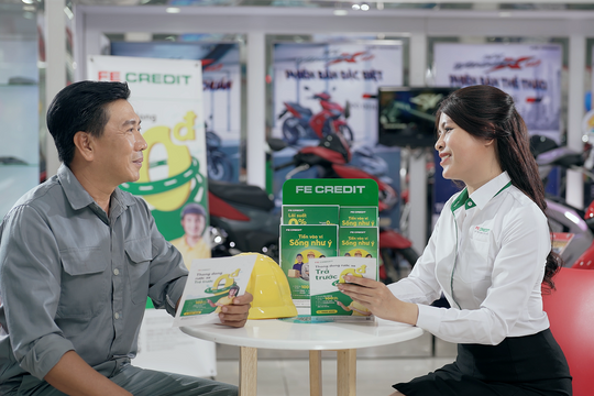 Tiên phong dẫn vốn tín dụng tiêu dùng, FE CREDIT chắp cánh hàng triệu ước mơ