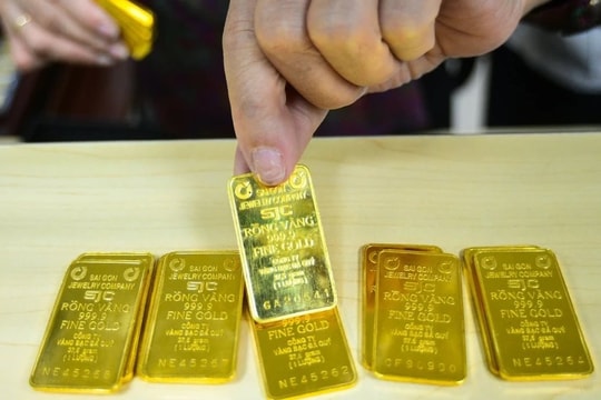 Ngày 23/9: Giá vàng trong nước tăng 1 triệu đồng/lượng
