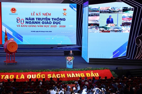 Phát biểu của Tổng Bí thư Tô Lâm tại Lễ kỷ niệm 80 năm truyền thống ngành Giáo dục và khai giảng năm học mới 2025-2026