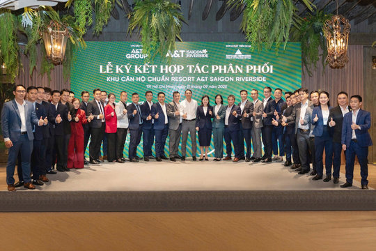 A&T Saigon Riverside khẳng định sức hút với hơn 35 đối tác phân phối chiến lược