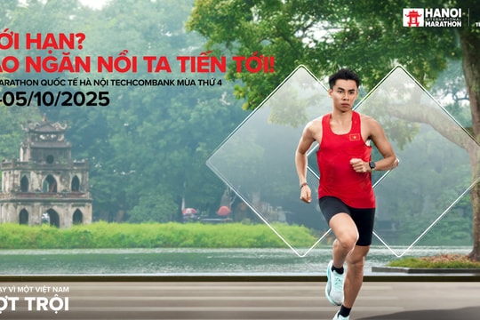 Bùng nổ với bộ vật phẩm và các trải nghiệm công nghệ số lần đầu tiên xuất hiện tại Giải Marathon Quốc tế Hà Nội Techcombank Mùa thứ 4