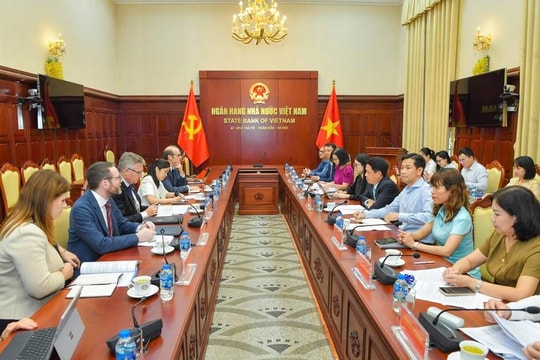 Phó Thống đốc Phạm Tiến Dũng tiếp và làm việc với Thị trưởng Khu Tài chính London