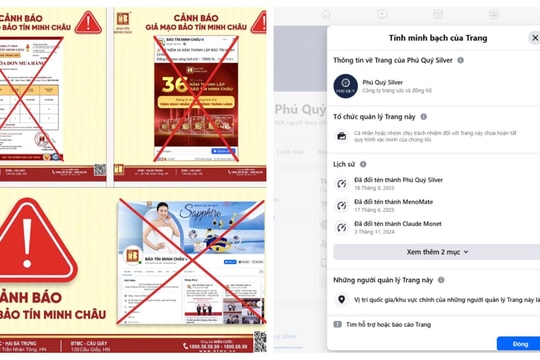 Phú Quý, Bảo Tín Minh Châu cảnh báo tình trạng lừa đảo qua Facebook