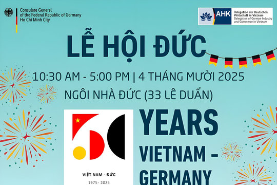 Lễ hội Đức: Cùng nhau kỷ niệm 50 năm hữu nghị Việt Nam - CHLB Đức