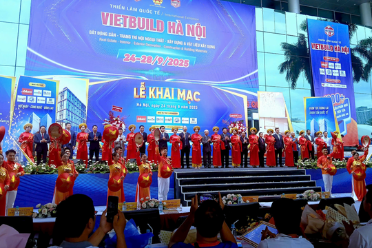 Hơn 1.000 gian hàng tham gia Triển lãm Quốc tế Vietbuild Hà Nội 2025