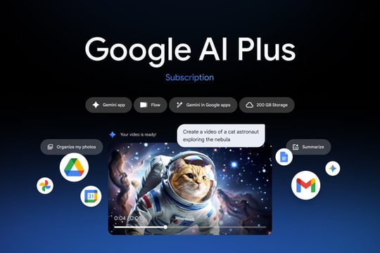 Google AI Plus đã có mặt ở Việt Nam