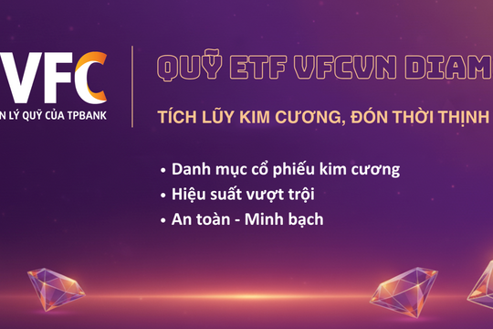 Niêm yết và chính thức giao dịch Quỹ ETF VFCVN Diamond
