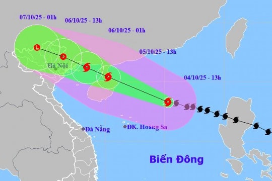 Chủ tịch UBND thành phố Hà Nội chỉ đạo khẩn trương ứng phó bão số 11