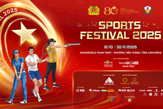 Sports Festival giai đoạn 2: Bùng nổ với Tennis, Golf, Bắn súng hơi tại NovaWorld Phan Thiet