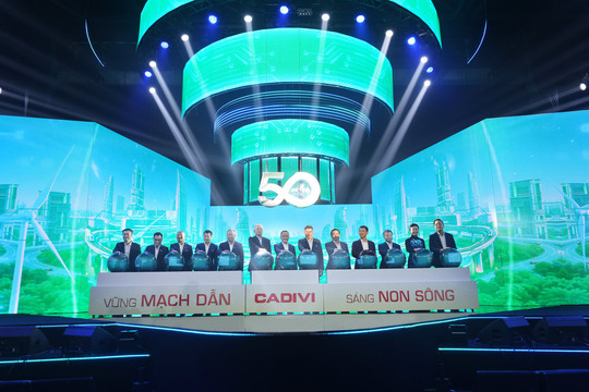 CADIVI kỷ niệm 50 năm thành lập - “Vững mạch dẫn, Sáng non sông”