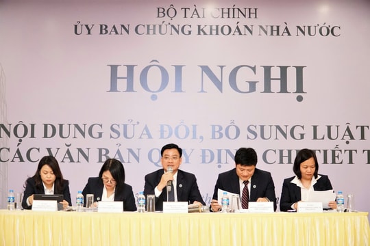 Thúc đẩy thực thi Luật Chứng khoán sửa đổi