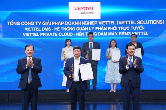 Viettel Solutions khẳng định năng lực công nghệ Việt với hai sản phẩm đạt Giải thưởng Chuyển đổi số Việt Nam 2025