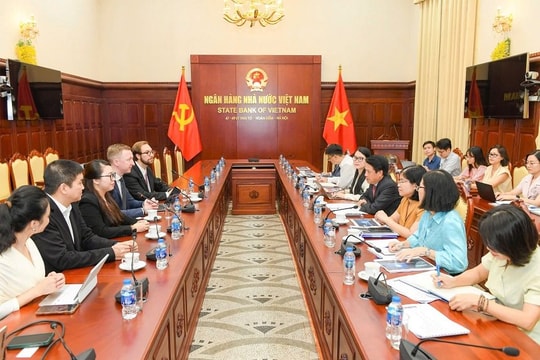 Phó Thống đốc Phạm Tiến Dũng tiếp Tập đoàn Công nghệ tài chính Tether