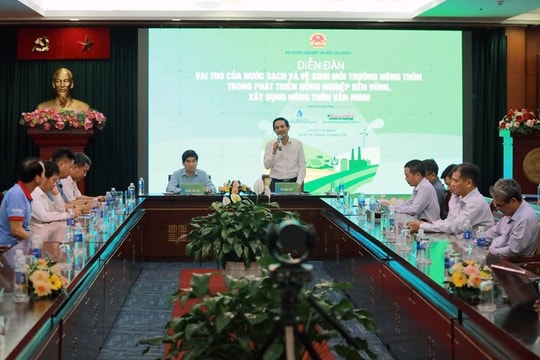 Hướng tới nền kinh tế nước hiệu quả, thích ứng biến đổi khí hậu