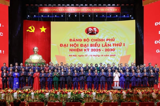 Đại hội Đảng bộ Chính phủ lần thứ I thành công rất tốt đẹp
