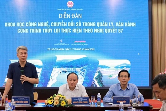 Khoa học công nghệ và chuyển đổi số – động lực hiện đại hóa ngành thủy lợi