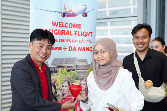 Vietjet khai trương đường bay mới kết nối Malaysia với thành phố biển Đà Nẵng