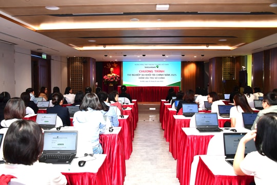 Vietcombank tổ chức thành công Vòng 1 - Cuộc thi nghiệp vụ Khối Tài chính năm 2025: Lan tỏa tinh thần cống hiến, yêu nghề