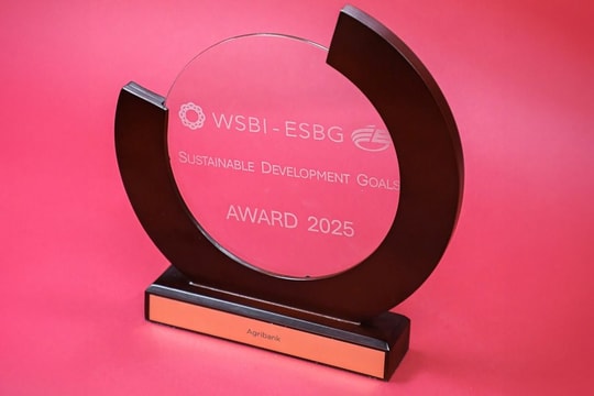 Agribank được WSBI-ESBG vinh danh Giải thưởng Phát triển bền vững 2025
