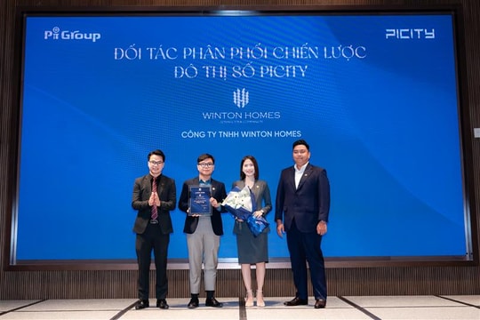 Winton Homes gia nhập mạng lưới phân phối Đô thị số Picity do Pi Group phát triển
