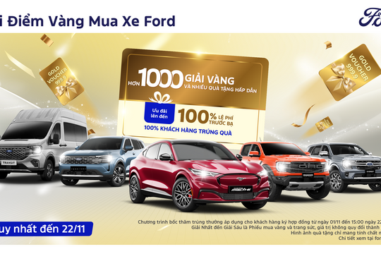 ‏Ford Việt Nam triển khai Chương trình “Thời điểm vàng mua xe Ford”‏