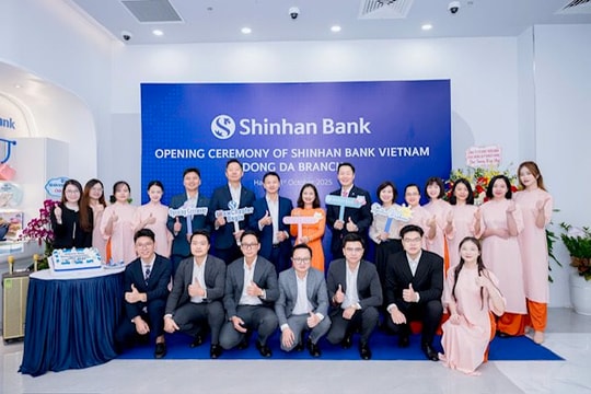 Ngân hàng Shinhan khai trương Chi nhánh Đống Đa
