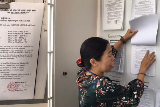 Công khai ngân sách địa phương sau sắp xếp: Vẫn còn khoảng cách giữa chính sách và thực thi