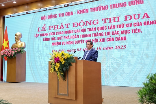 Thi đua Lập thành tích chào mừng Đại hội lần thứ XIV của Đảng