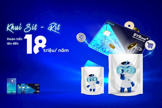BVBank triển khai chính sách mới cho thẻ tín dụng - hoàn đến 18 triệu đồng/năm