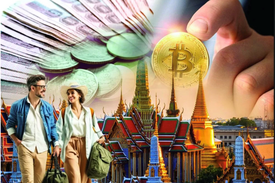 Thái Lan cho phép khách du lịch có thể chuyển đổi tài sản kỹ thuật số sang đồng Baht để chi tiêu