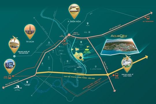 Gần 2.400 nhà phố, biệt thự tại Aqua City đủ điều kiện ký hợp đồng mua bán