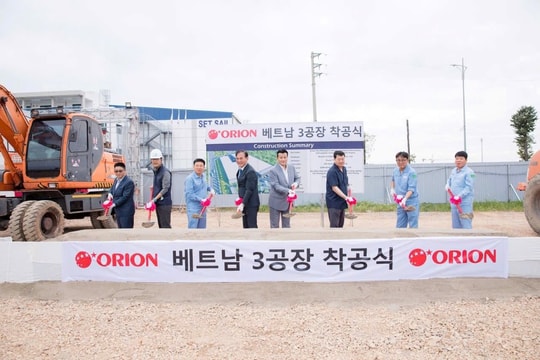 Orion khởi công Nhà máy Yên Phong 2C, mở rộng đầu tư tại Việt Nam