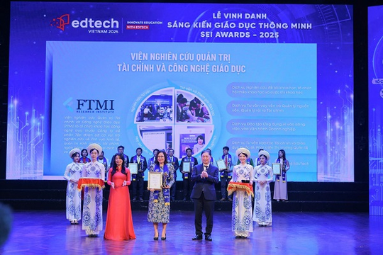 Viện FTMI (UBGROUP) ghi dấu ấn tại Sáng kiến giáo dục thông minh SEI Award 2025
