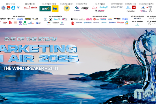Marketing On Air 2025 mở đơn đăng ký tham gia đêm Chung kết